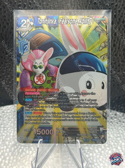 Toninjinka, Fearsome Ability (BT30-136) - Three Glorious Fighters - Dragon Ball Card (NM)