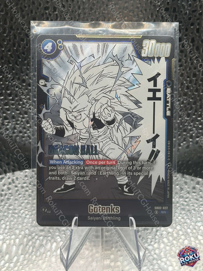 Gotenks (SB02-022) - Manga Booster 02 - Dragon Ball Super Card (NM)