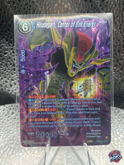 Hirudegarn, Center of Evil Energy (SPR) (BT24-045) - Beyond Generations - Dragon Ball Super Card (NM)
