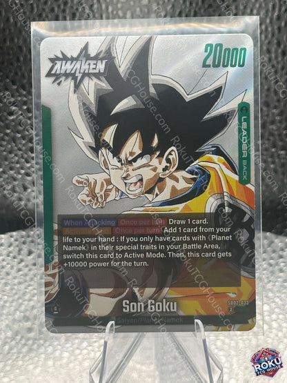 Son Goku (SB02-033) - Manga Booster 02 - Dragon Ball Super Card (NM)