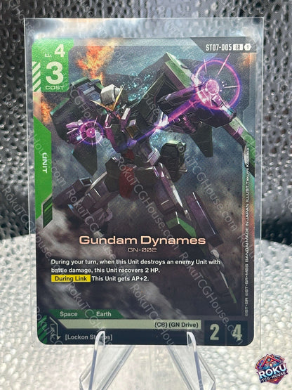 Gundam Dynames (LR) (ST07-005) - Starter Deck 07: Celestial Drive - Gundam Card (NM)