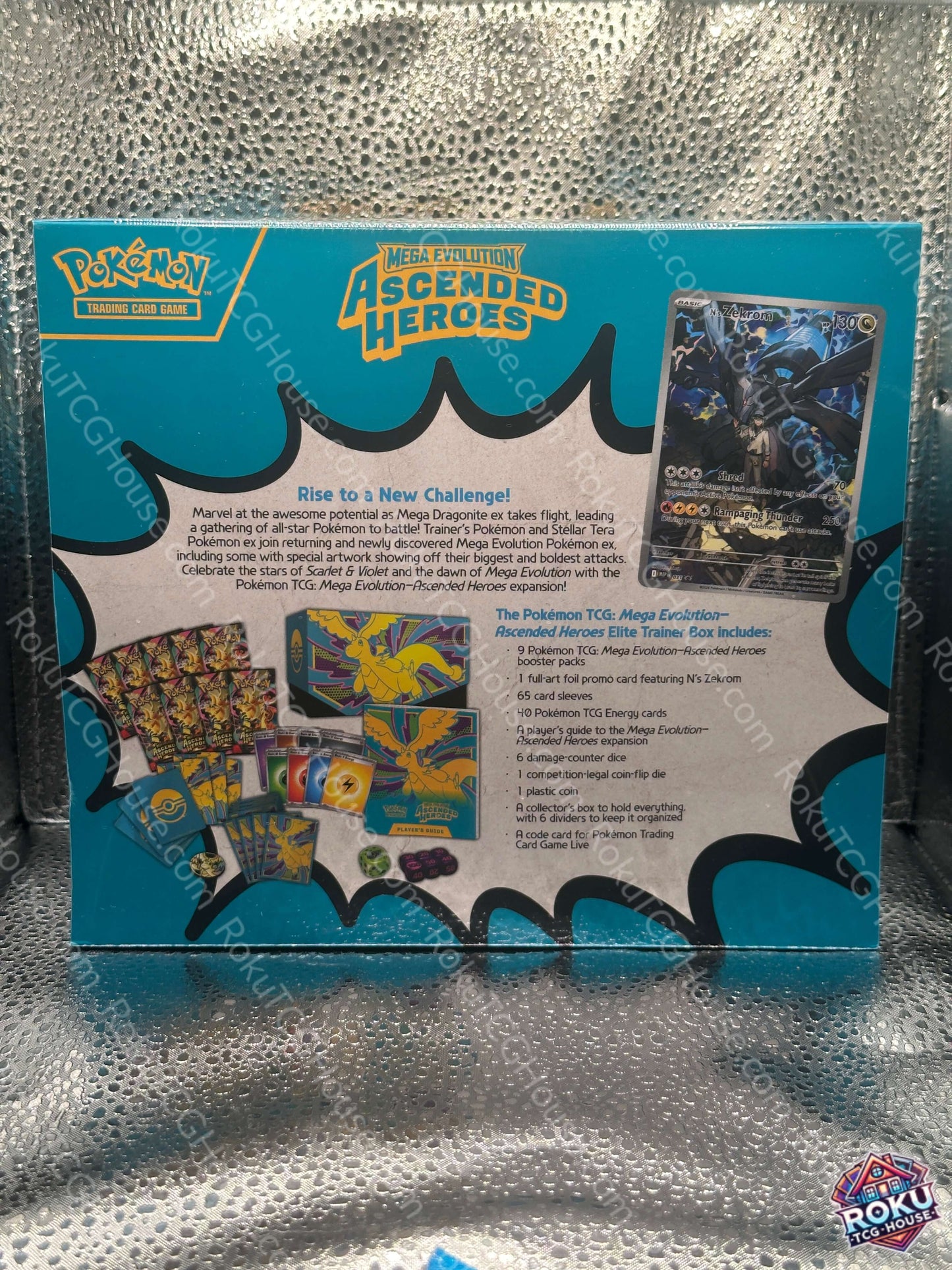 Ascended Heroes Elite Trainer Box booster packs contents Pokemon TCG