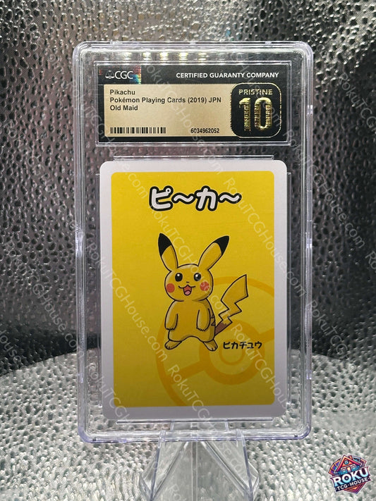 Pikachu - Old Maid (JP) - Pokemon Card (CGC Pristine 10)