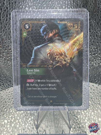 Lee Sin Origins Riftbound Card NM front