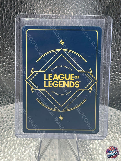 Lee Sin Origins Riftbound Card NM back