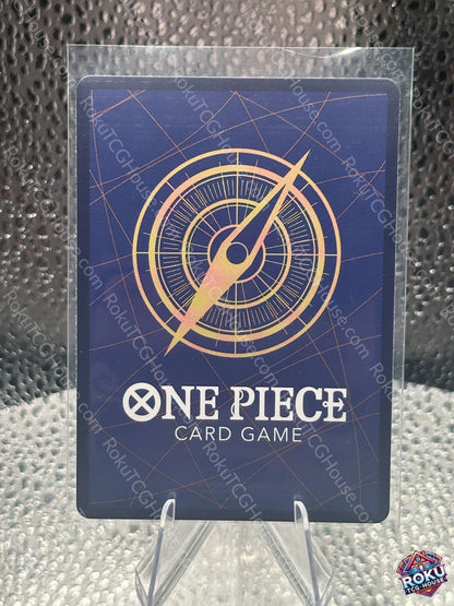 Luffy A Fist of Divine Speed One Piece Card NM back