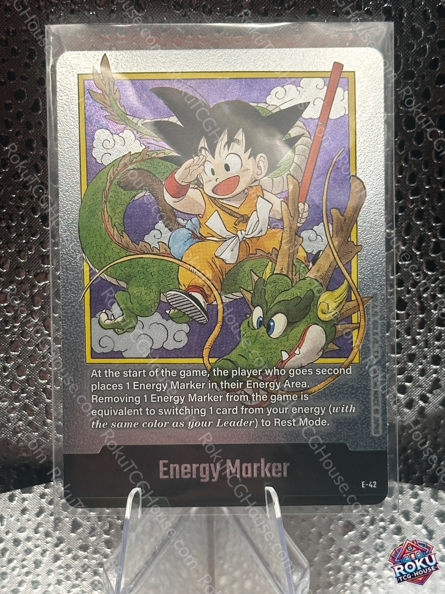 Energy Marker E-42 Dragon Ball Super Card Game NM front