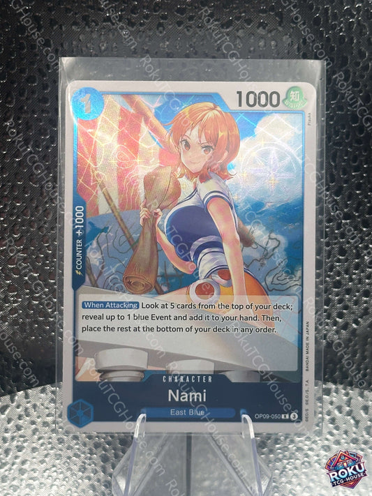 Nami Emperors in the New World One Piece Card NM front