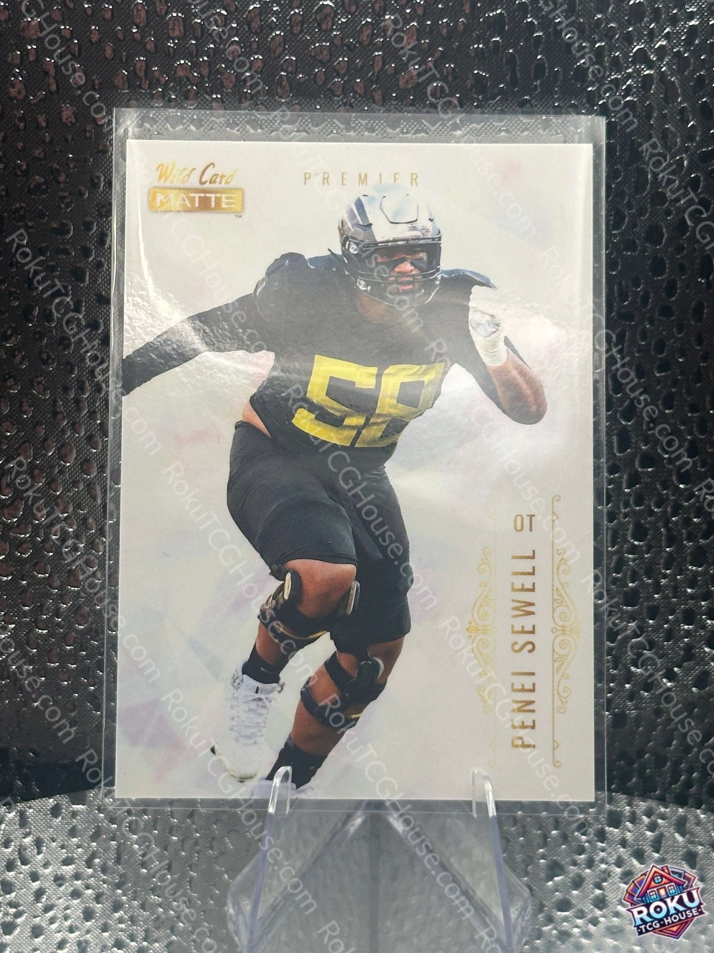 Penei Sewell White 2021 NFL Card NM front