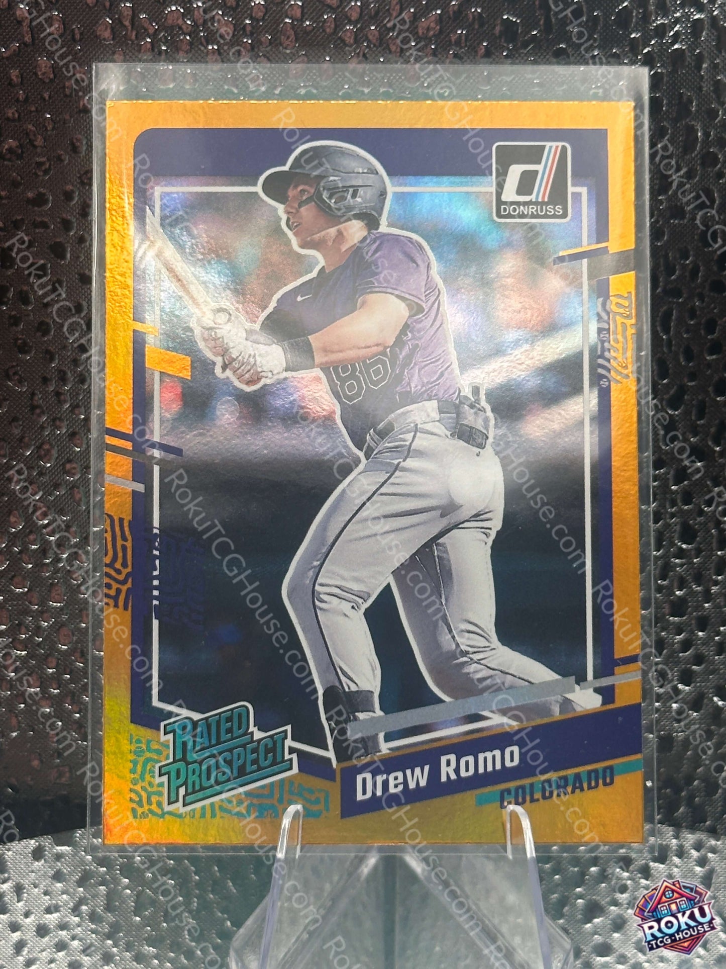 Drew Roma (Yellow Parallel) - 2023 MLB Card (NM)
