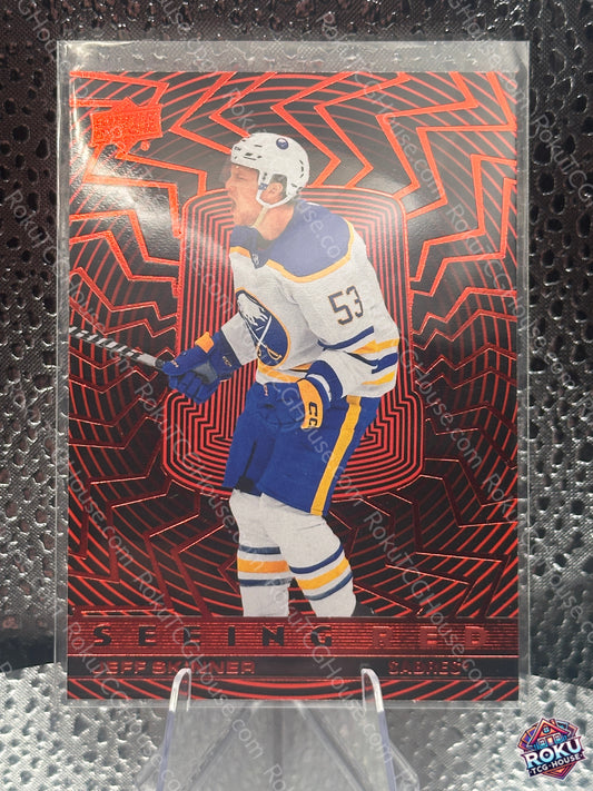 Jeff Skinner (Seeing Red) - 2023 NHL Card (NM)