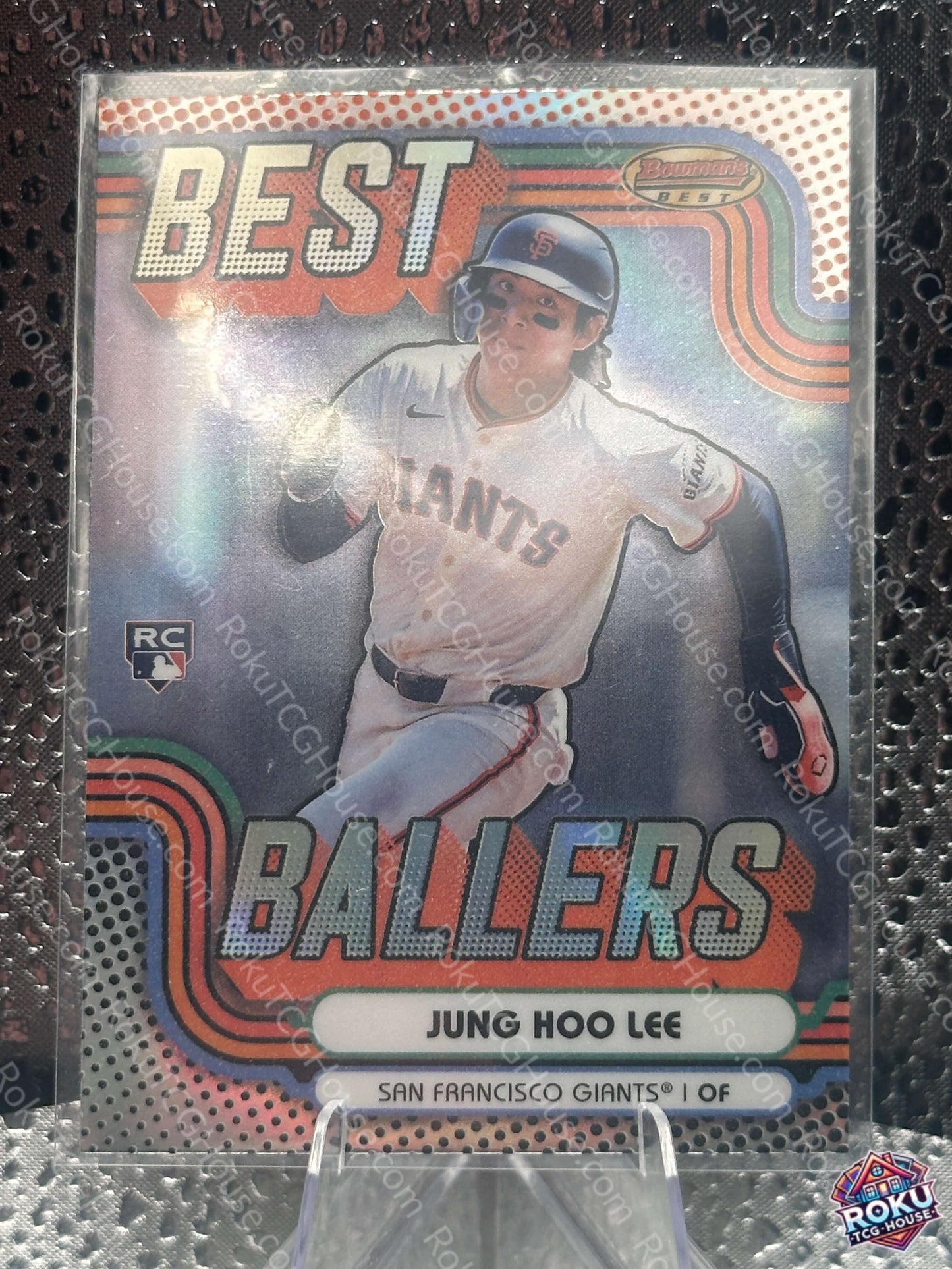 Jung Hoo Lee Rookie 2024 MLB Card NM front