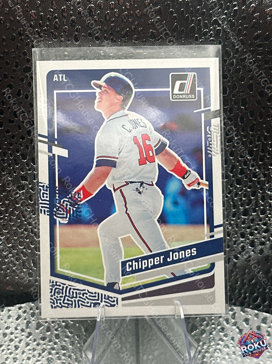 Chipper Jones 2023 MLB Card NM front