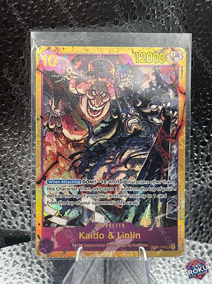 Kaido Linlin Two Legends One Piece Card NM front