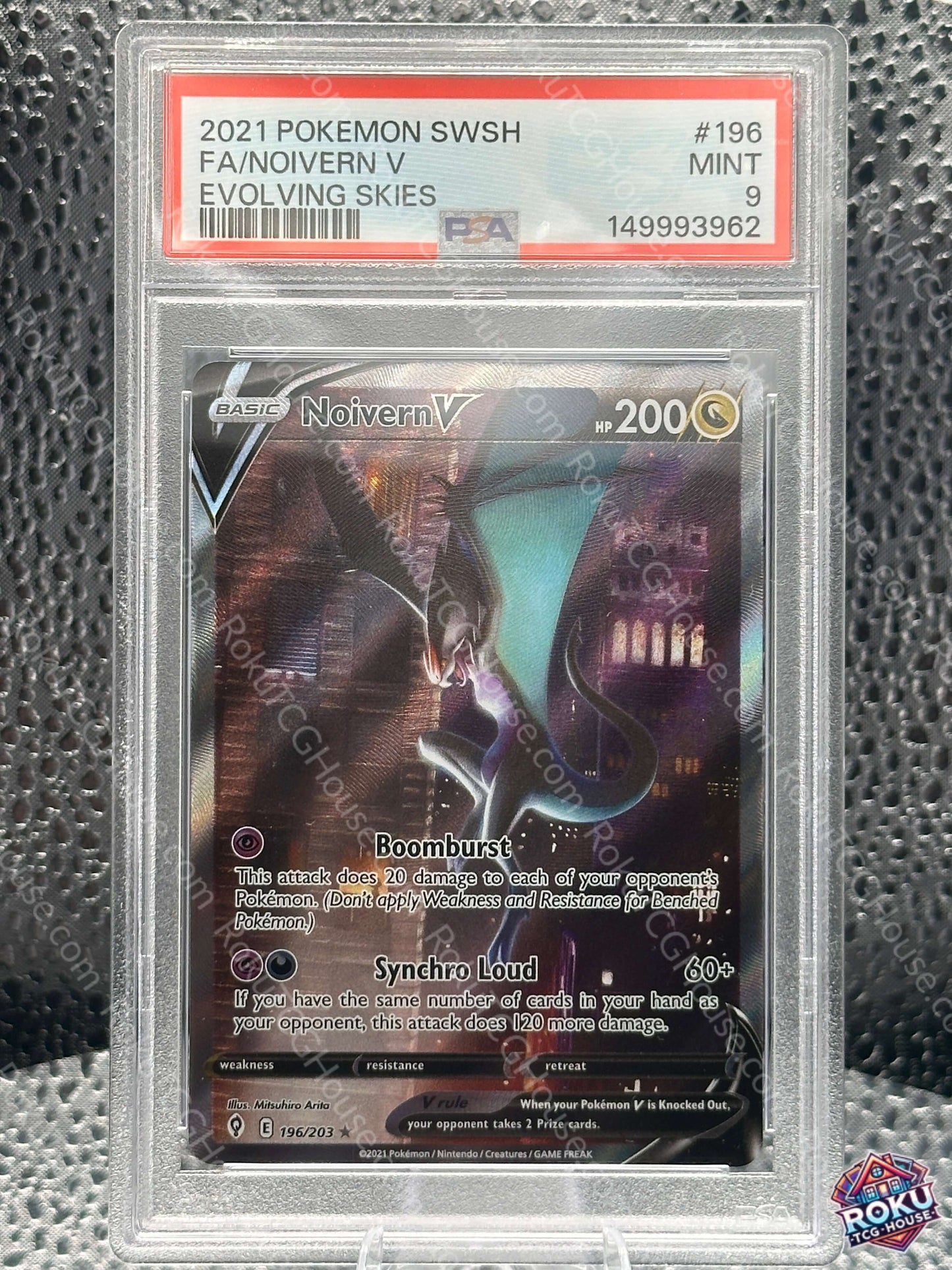 Noivern V PSA 9 Pokemon Card | Evolving Skies  RokuTCGHouse