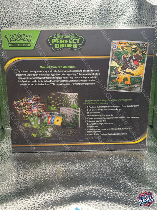 Perfect Order Pokemon Elite Trainer Box Sealed