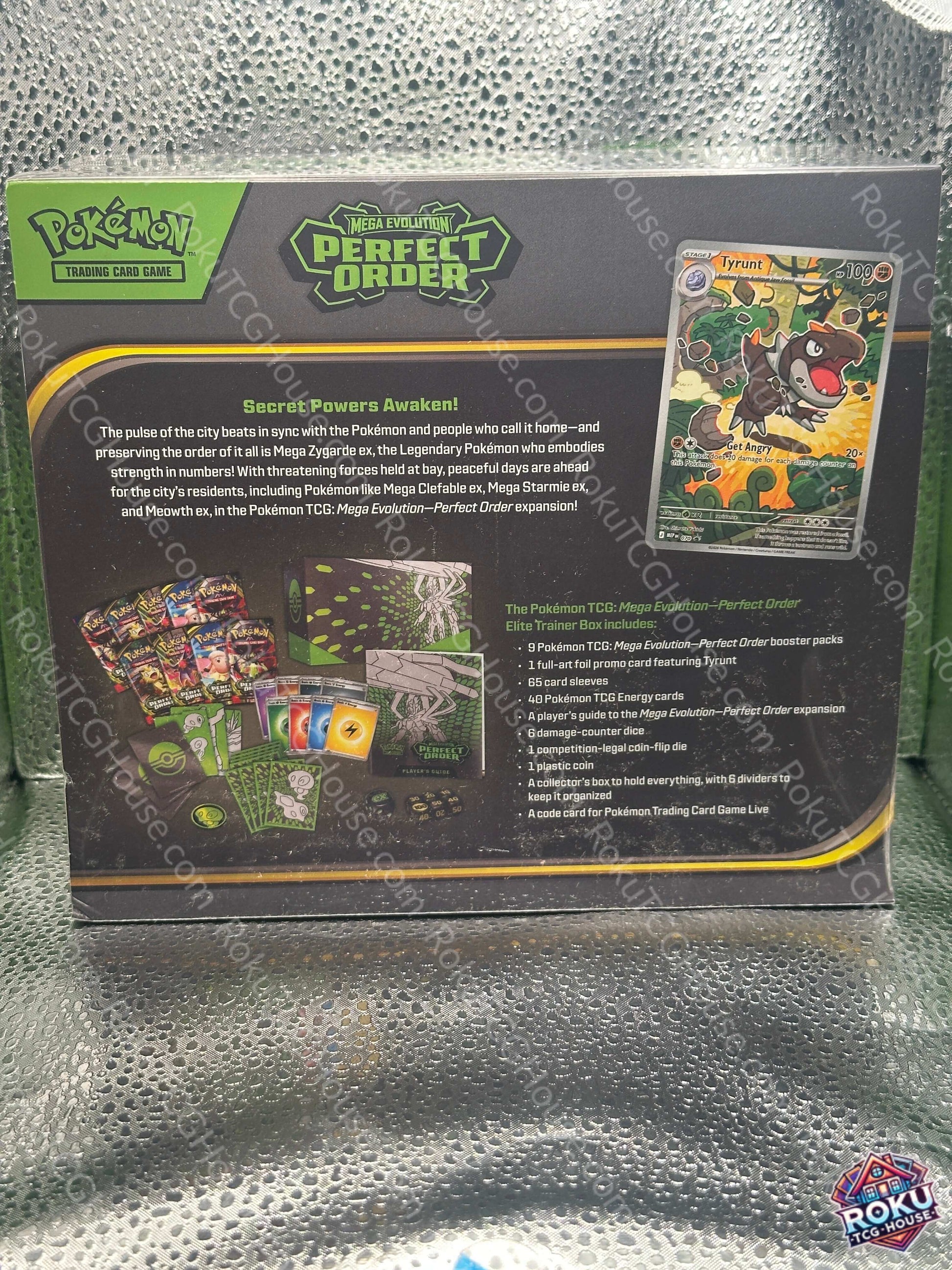 Perfect Order Pokemon Elite Trainer Box Sealed