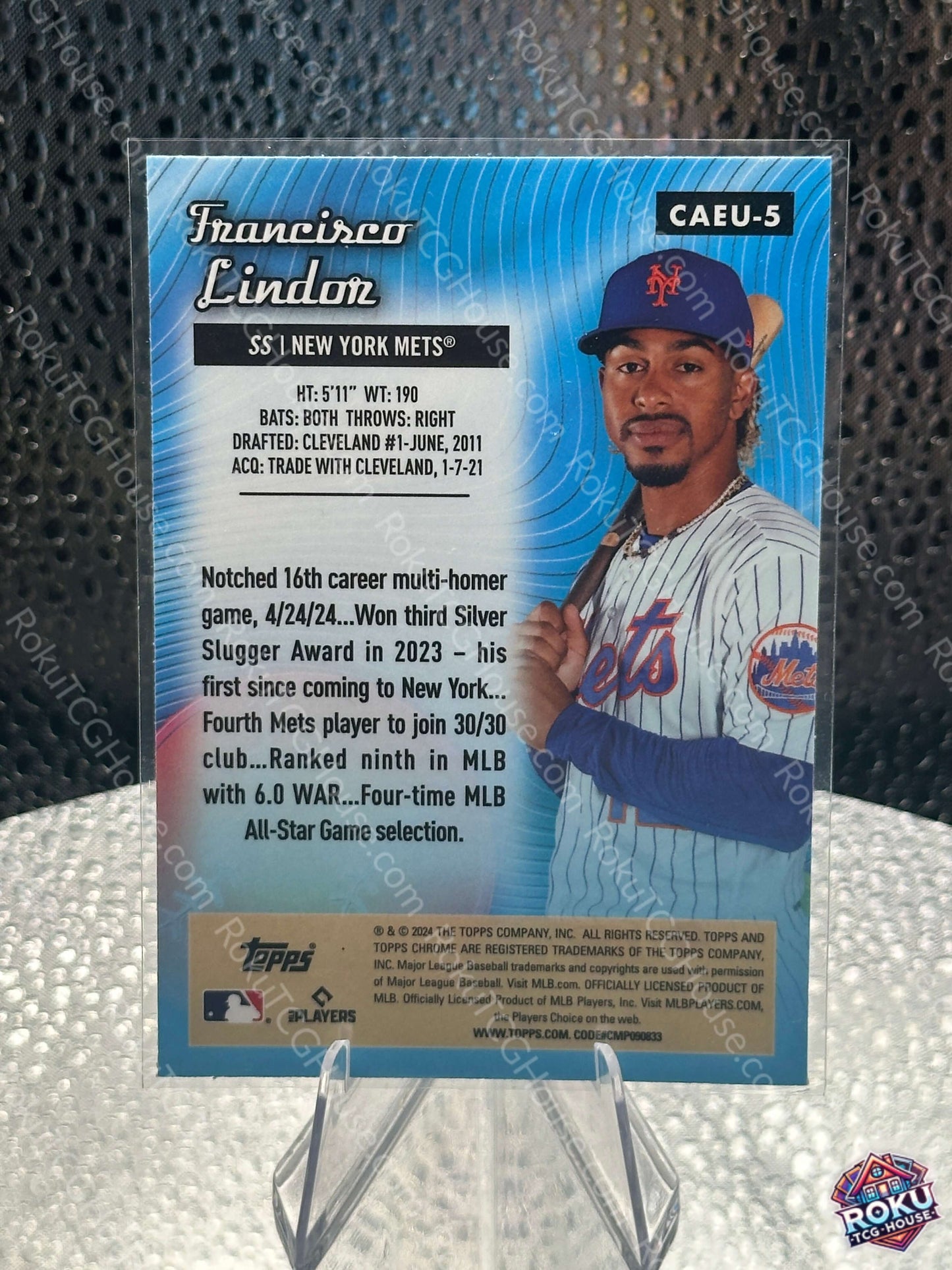 Francisco Lindor 2024 MLB Card NM