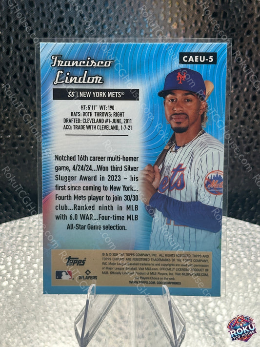 Francisco Lindor - 2024 MLB Card (NM)