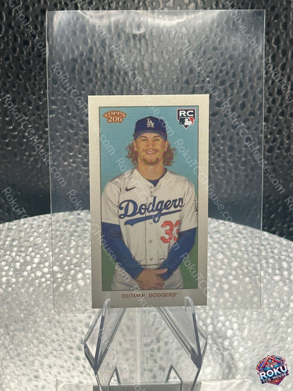 James Outman Mini 2023 MLB Card NM Los Angeles Dodgers