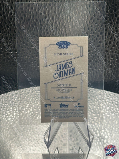 James Outman 2023 MLB Mini Card Near Mint Dodgers Baseball