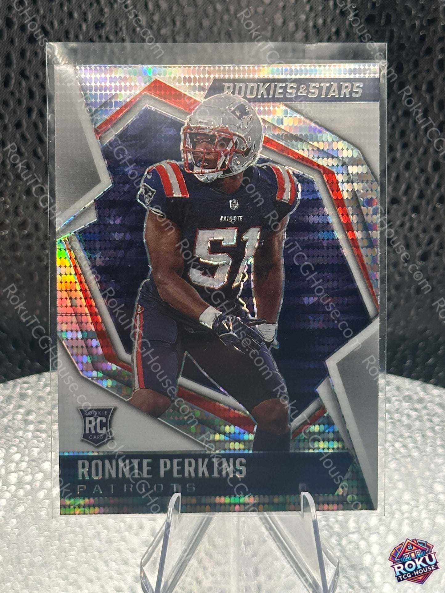 Ronnie Perkins Rookie 2021 NFL Card NM New England Patriots
