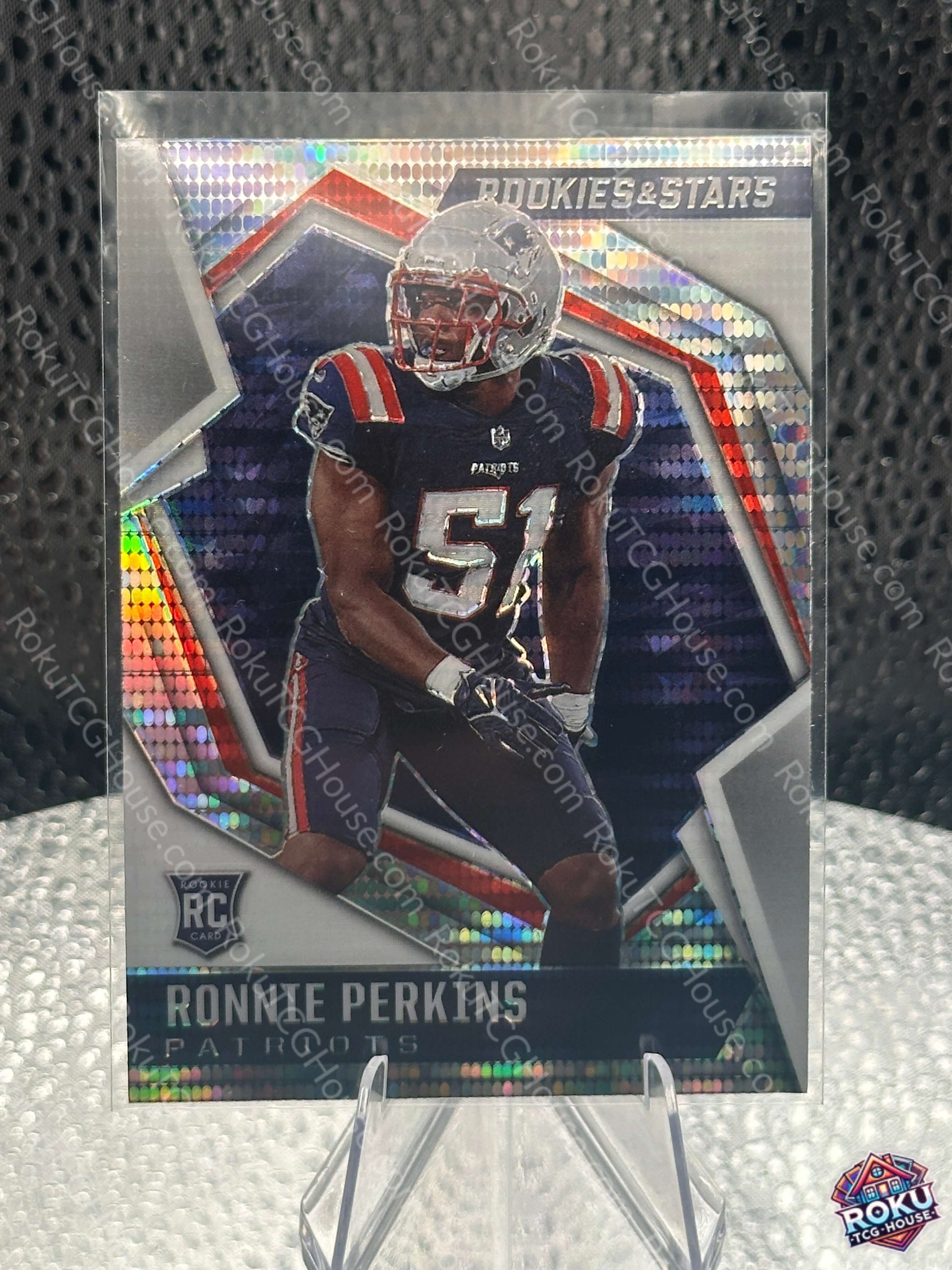 Ronnie Perkins Rookie 2021 NFL Card NM New England Patriots