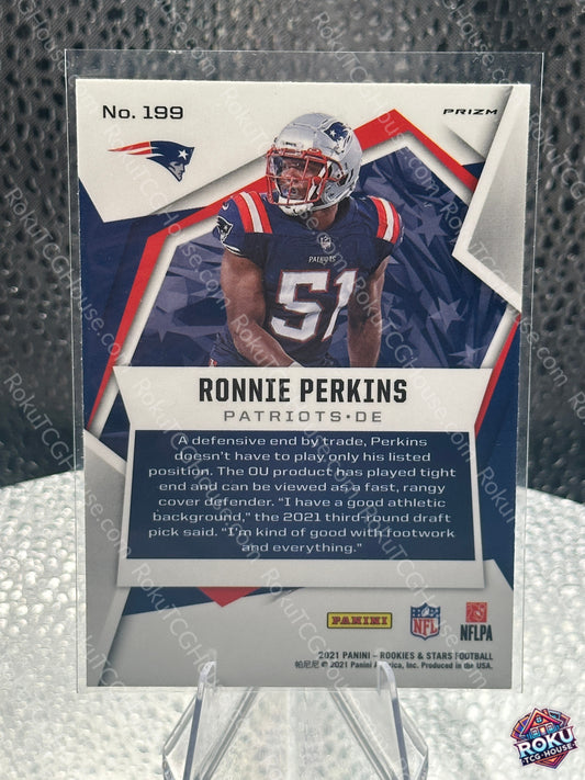 Ronnie Perkins (Rookie) - 2021 NFL Card (NM)