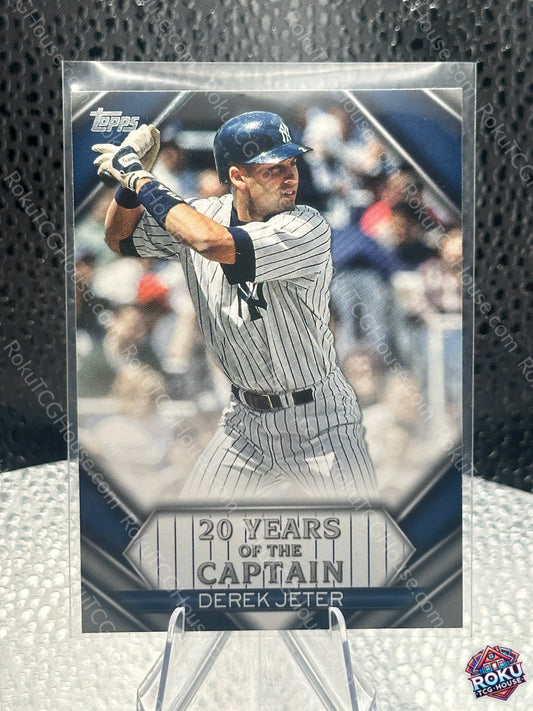 Derek Jeter (20 Yrs of the Capt.) - 2020 MLB Card (NM)