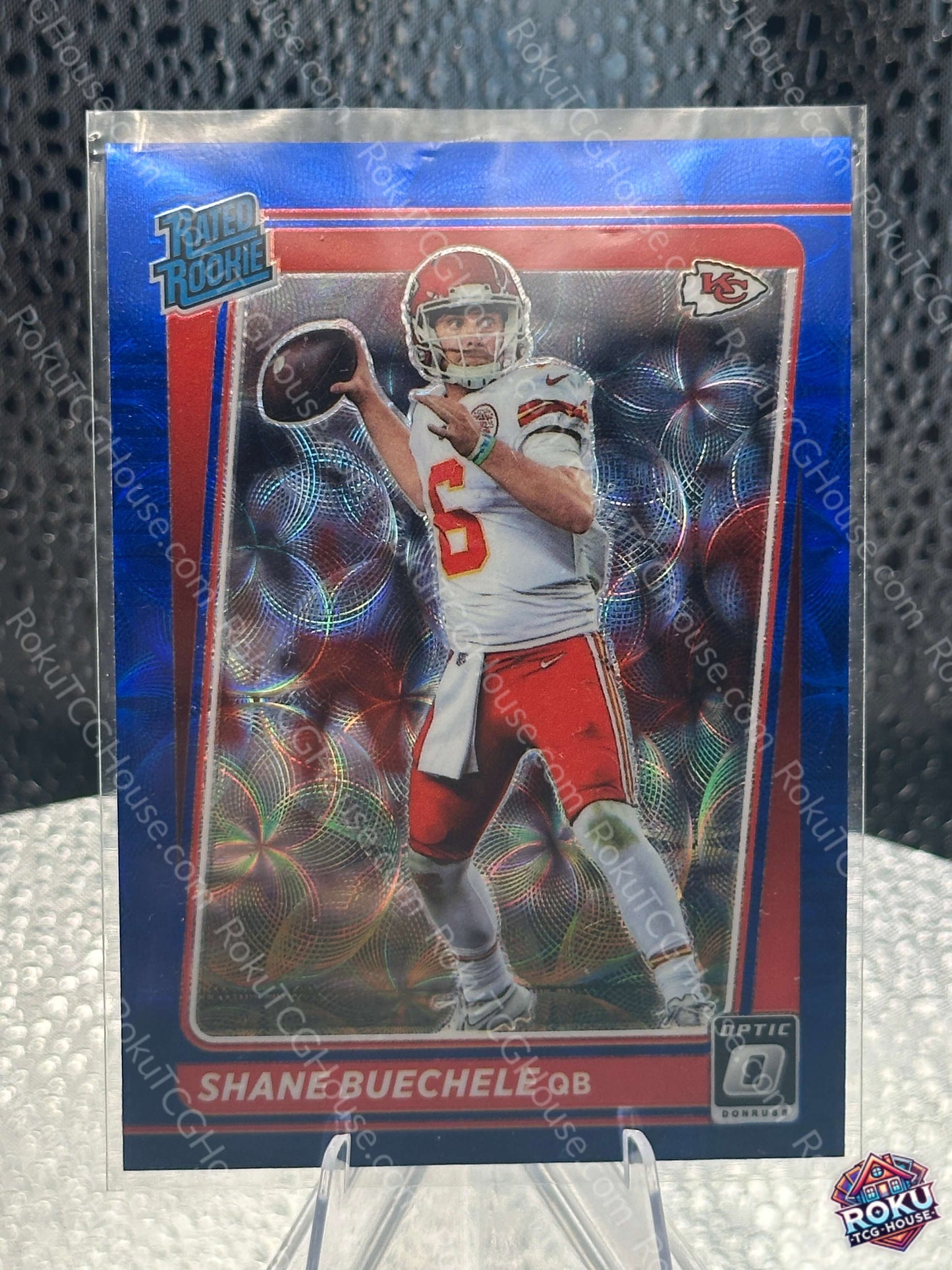 Shane Buechele Blue Scope 2021 NFL Card NM Football