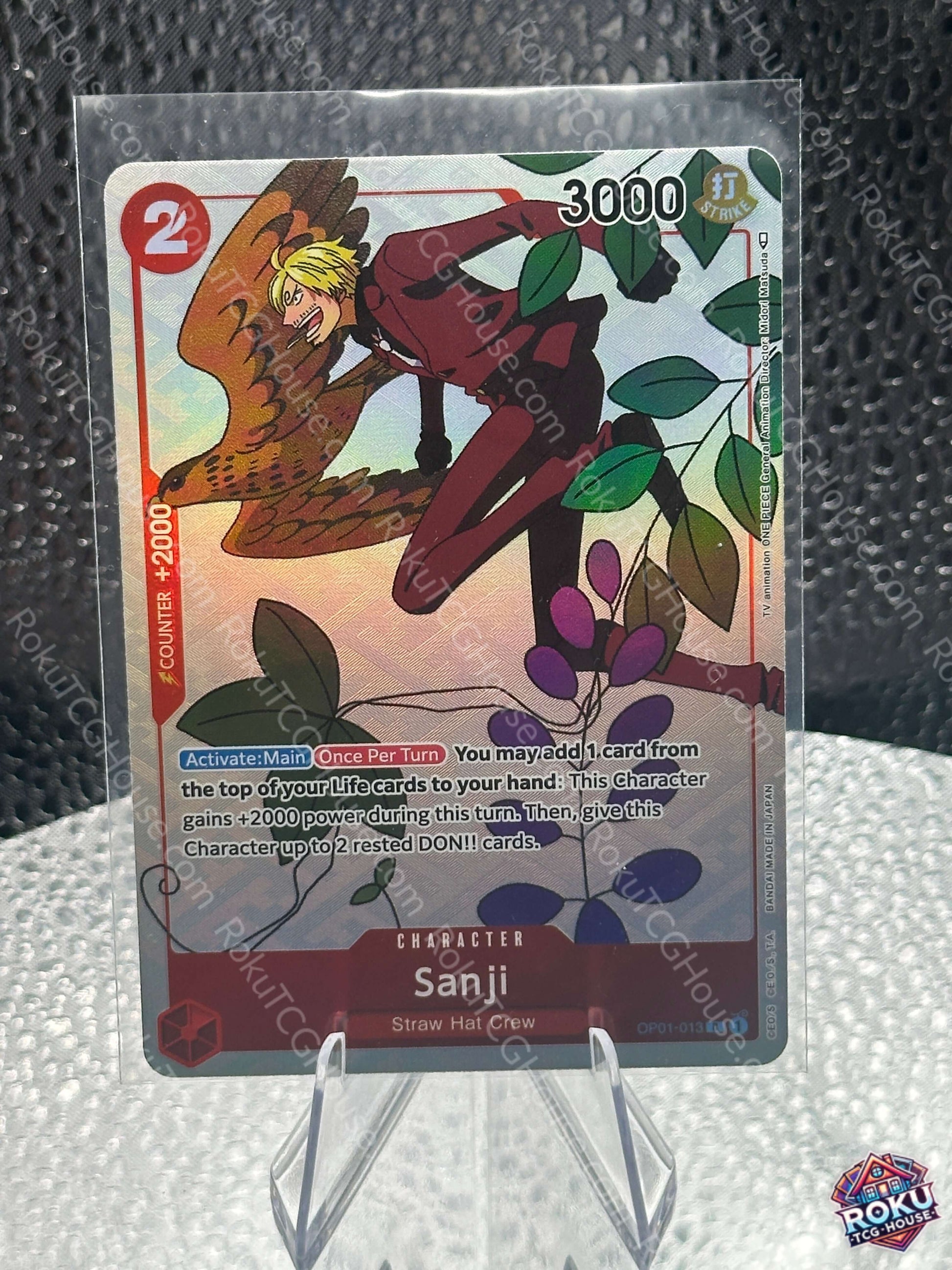 Sanji 2023 Gift Collection One Piece Card NM