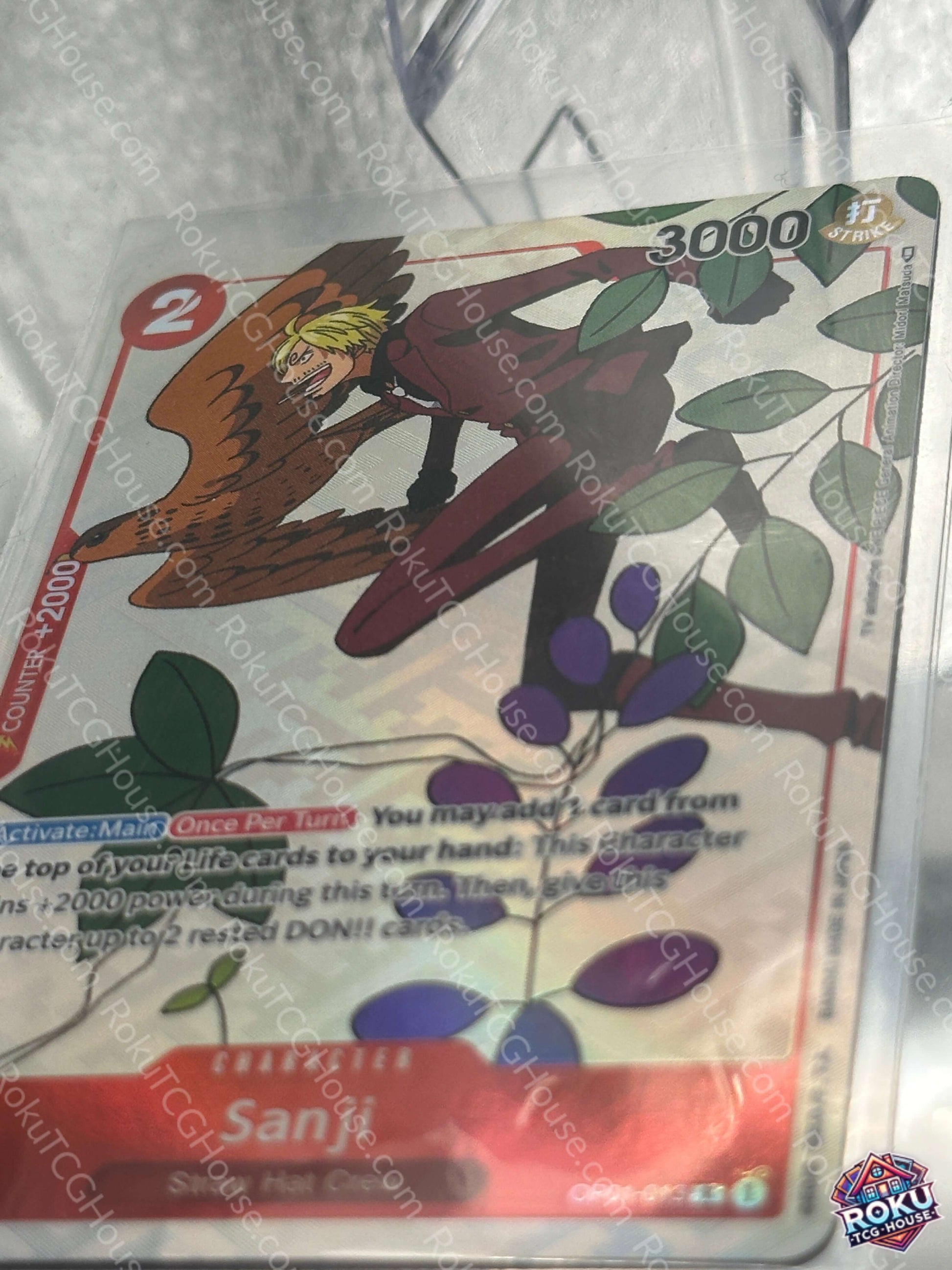 Sanji 2023 Gift Collection One Piece Card NM artwork