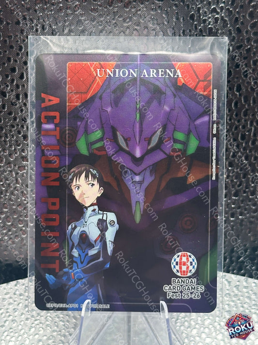 Action Point (Evangelion: New Theatrical Edition) (AP01) - Union Arena Promos - Union Arena Card (NM)