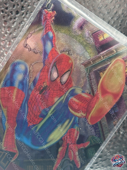 Spider-Man (Marvel Metal Blaster) - Vintage Marvel Card (NM)