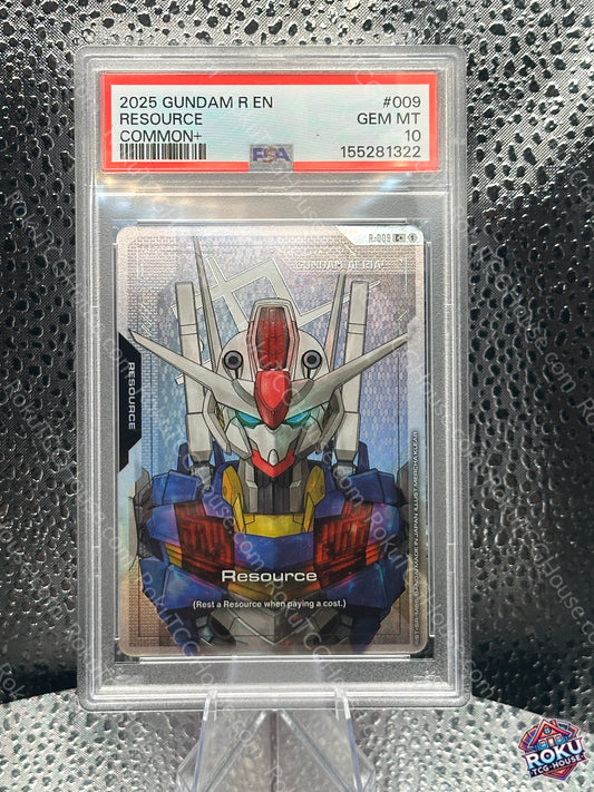 Resource (R-009) - Newtype Rising - Gundam TCG Card (PSA 10)