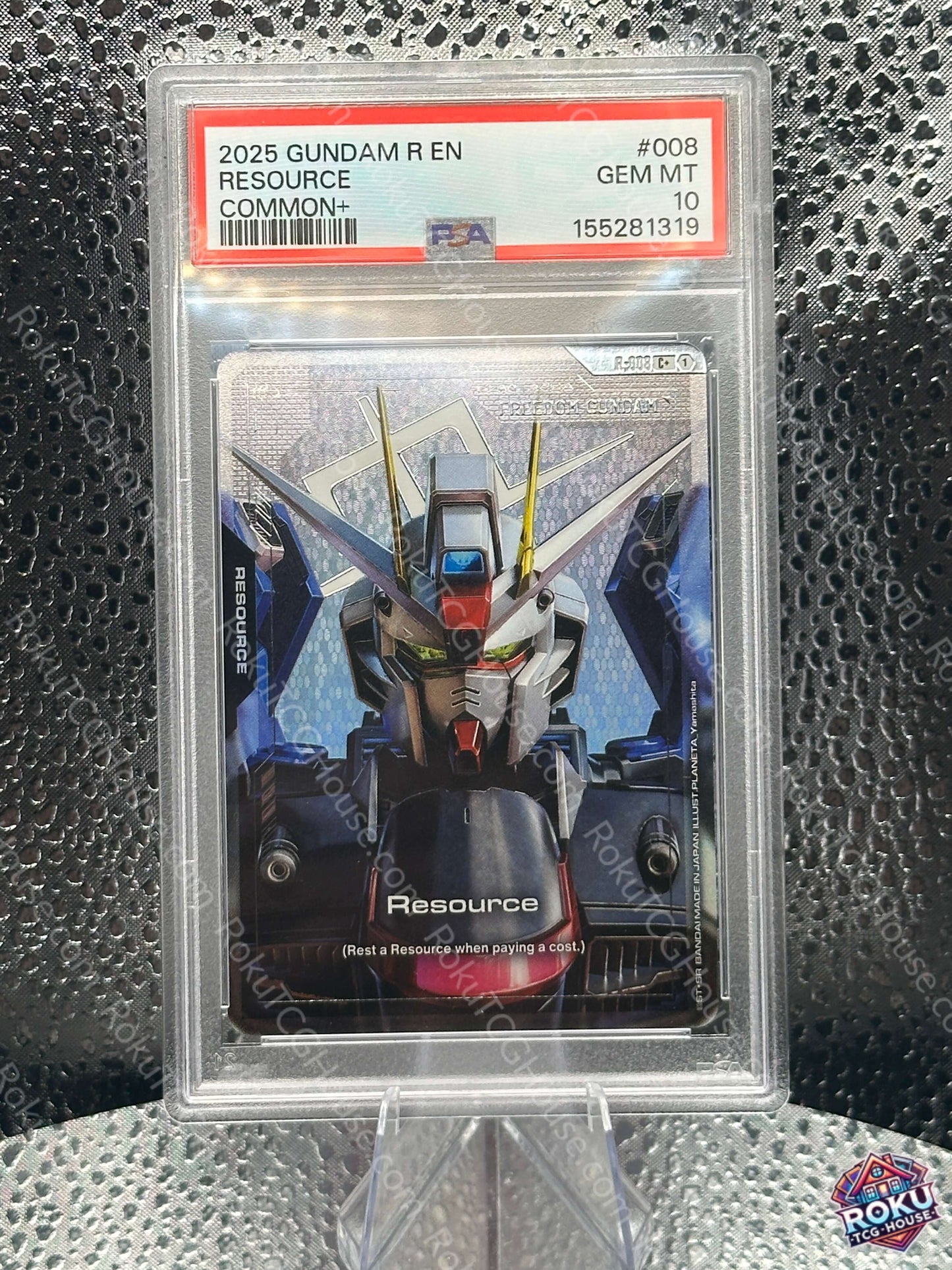 Resource (C+) (R-008) - Newtype Rising - Gundam Card (PSA 10)