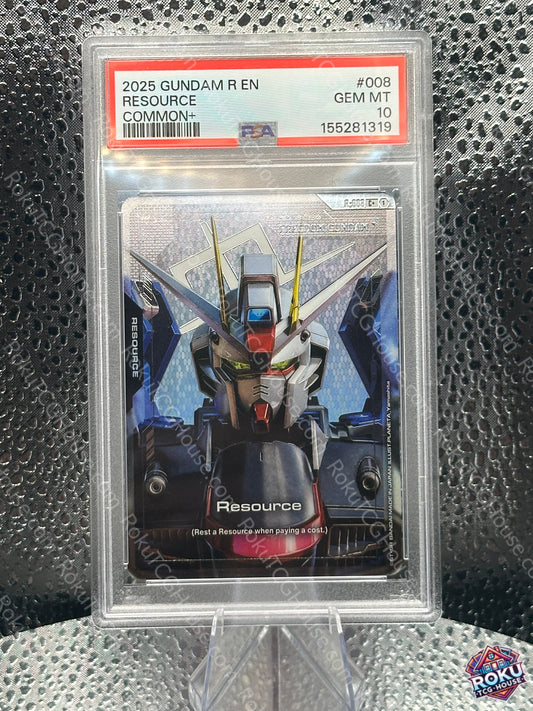 Resource (R-008) - Newtype Rising - Gundam TCG Card (PSA 10)