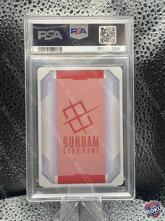 Resource R-003 Newtype Rising Gundam Card PSA 10 Gem Mint back