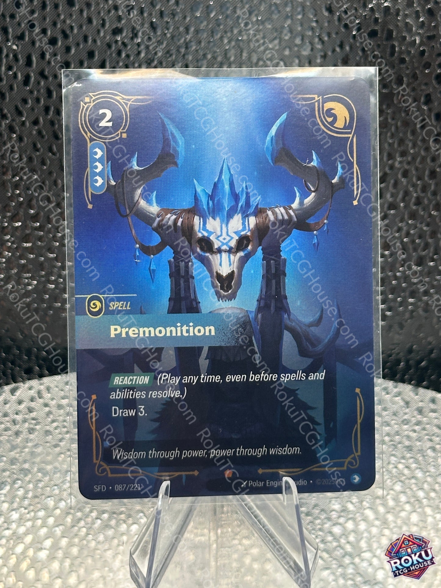 Premonition (087/221) - Spiritforged - Riftbound Card (NM)