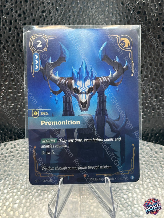 Premonition (087/221) - Spiritforged - Riftbound Card (NM)