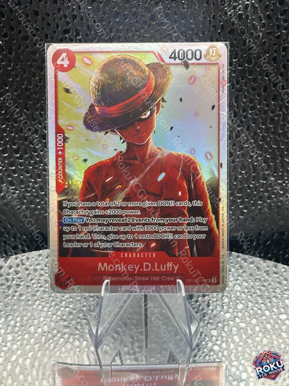 Monkey D. Luffy (OP12-015) - Legacy of the Master - One Piece Card (NM)