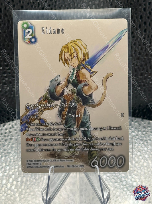 Zidane - Full Art (PR-122) - FF: Promo Cards - Final Fantasy TCG Card (NM)
