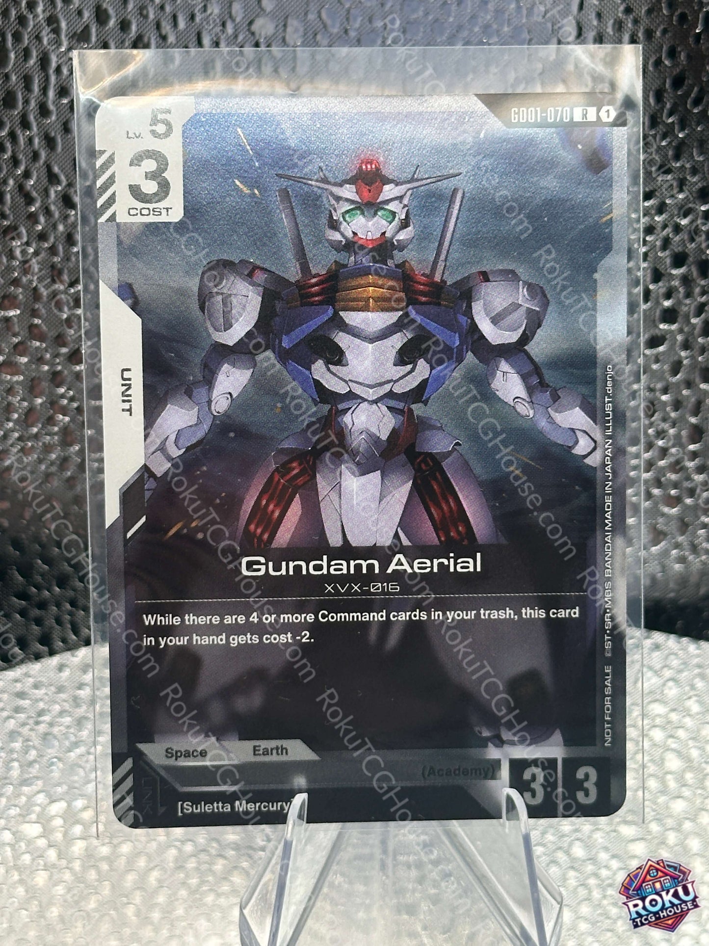 Gundam Aerial (GD01-070) - Gundam Promotional Cards - Gundam Card (NM)