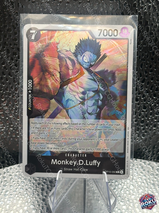Monkey.D.Luffy (OP15-092) - Adventure on Kami's Island - One Piece Card (NM)