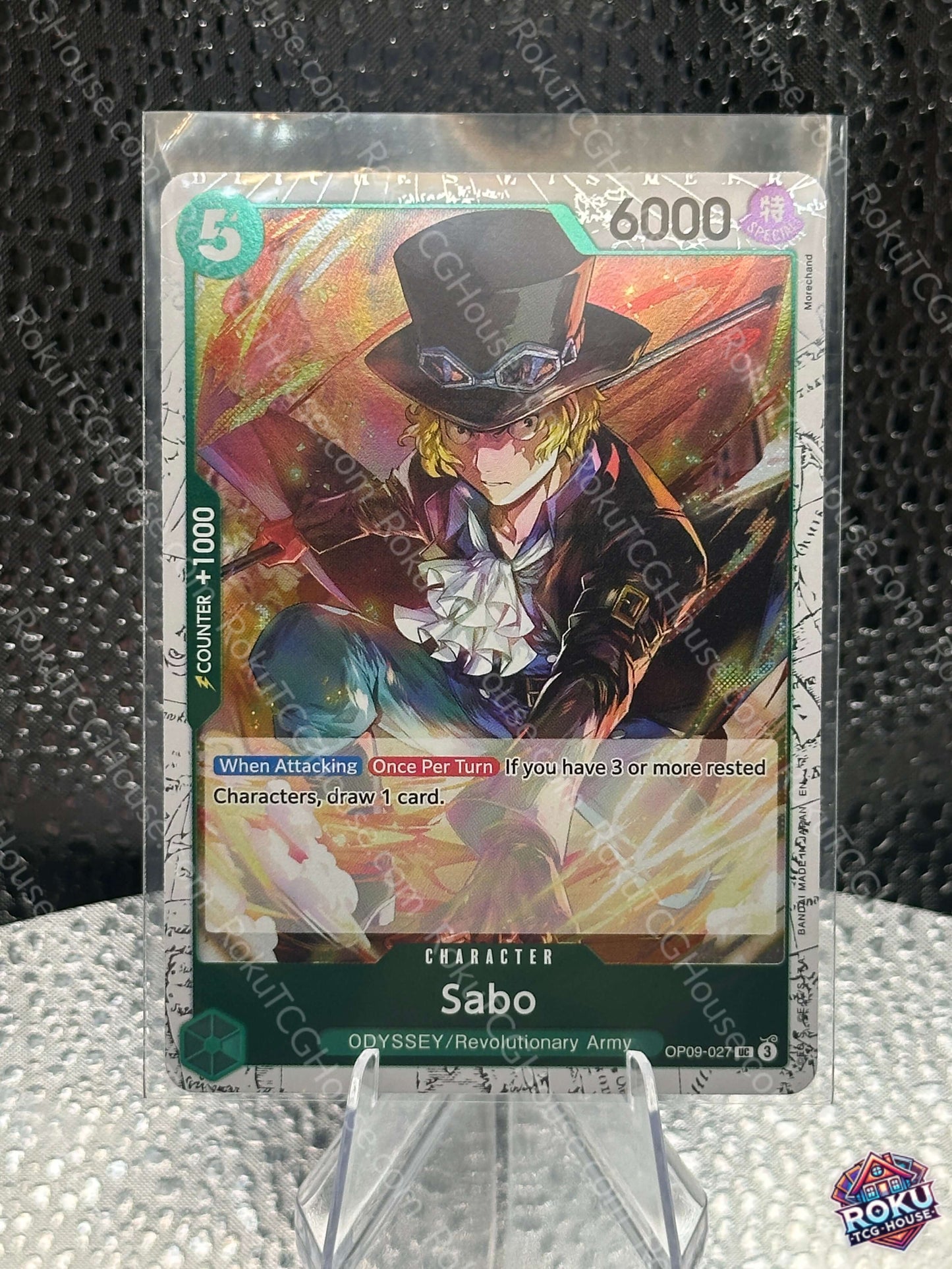Sabo - OP09-027 (Pirate Foil) - Premium Booster -The Best- Vol. 2 - One Piece Card (NM)