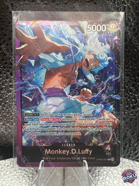 Monkey.D.Luffy (OP09-061) - Starter Deck Cards - One Piece Card (NM)