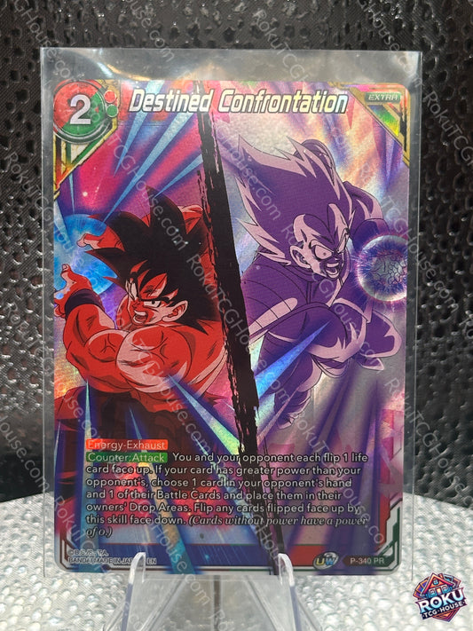 Destined Confrontation (P-340) - Dragon Ball Super Promo - Dragon Ball Super Card (NM)