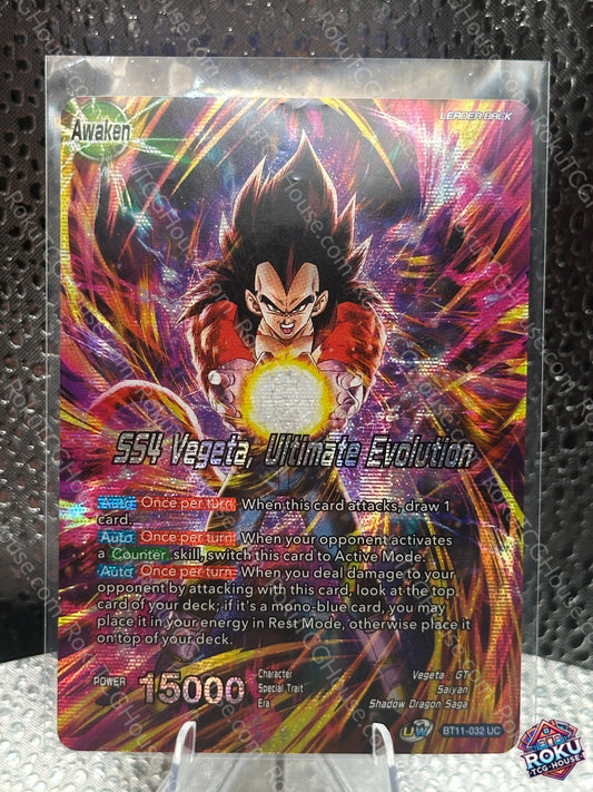 Vegeta // SS4 Vegeta, Ultimate Evolution (BT11-030) - History of Vegeta - Dragon Ball Super Card (NM)