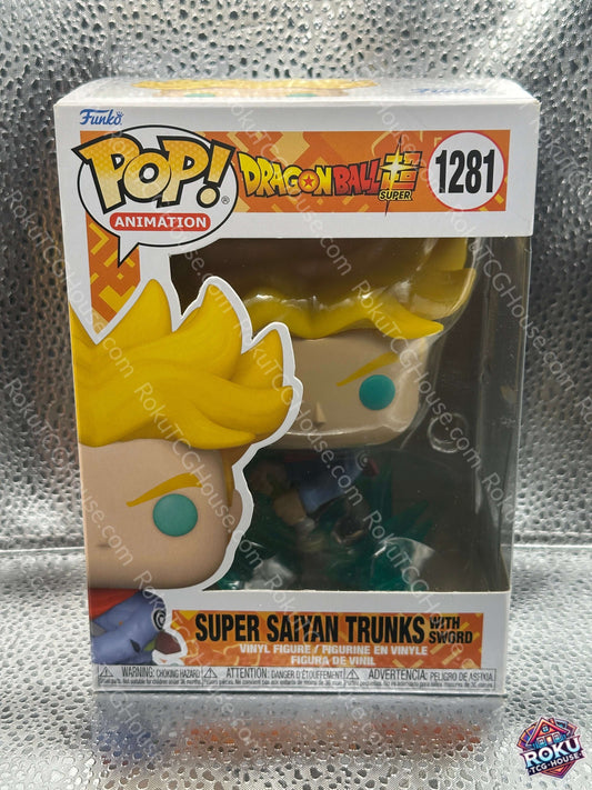 Super Saiyan Trunks with Sword #1281 - Dragon Ball Super Funko Pop!