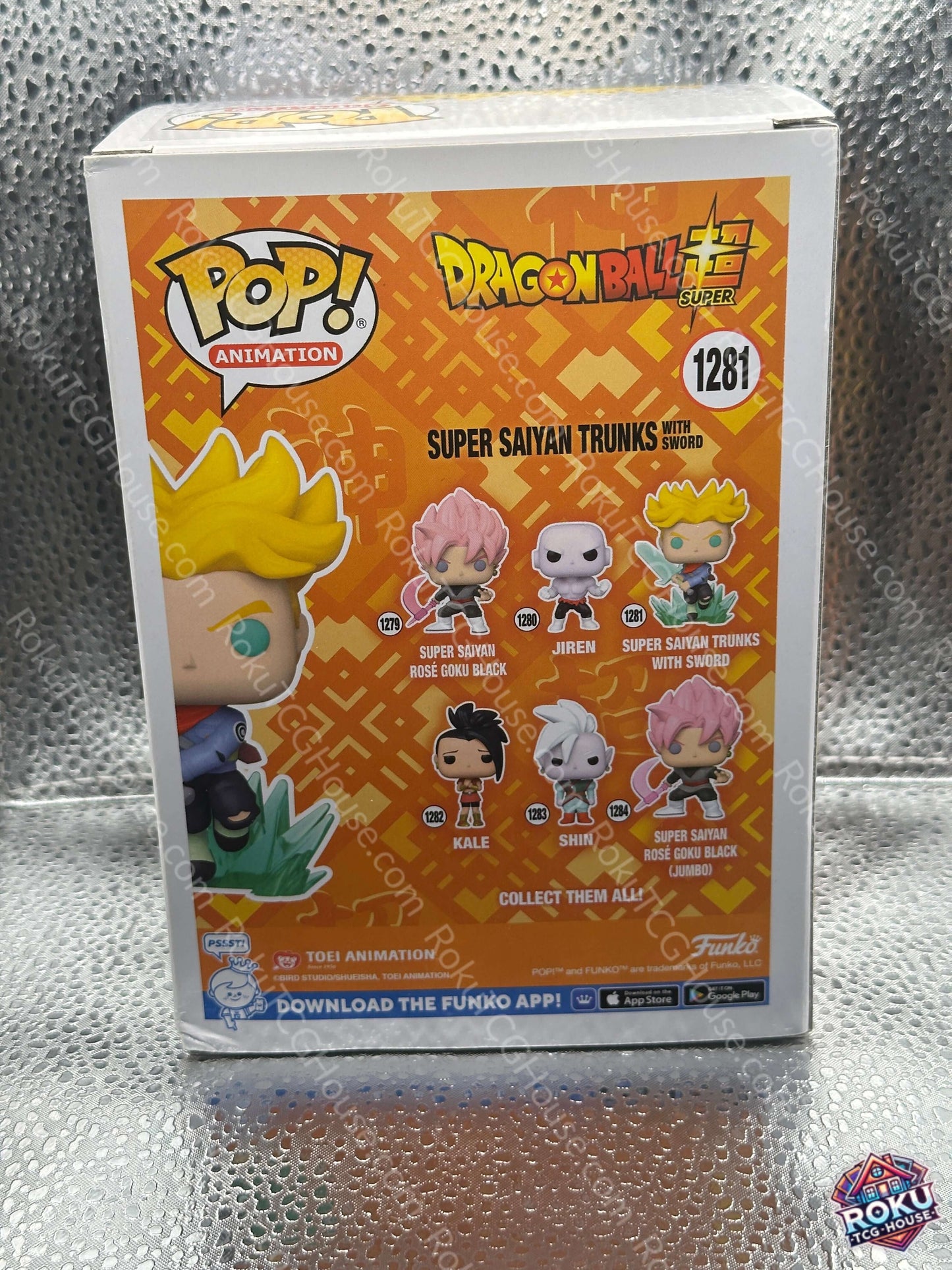 Super Saiyan Trunks with Sword #1281 - Dragon Ball Super Funko Pop!